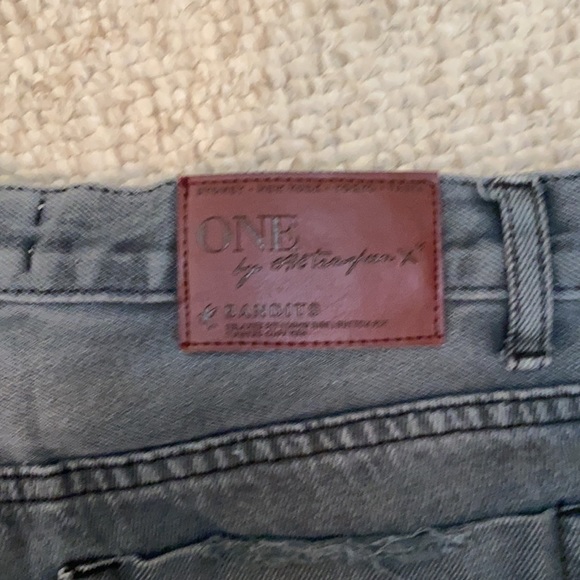 One Teaspoon jean shorts black size 24 - Picture 2 of 7